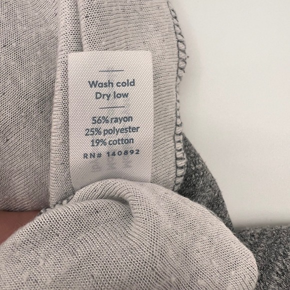 Marine Layer Mens Gray Long Sleeve Henley Button Up Shirt Size L - Picture 7 of 8